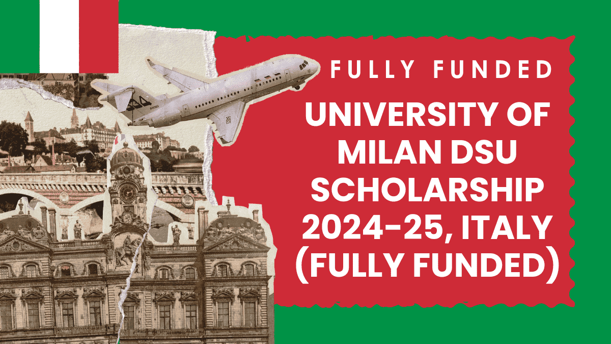 University of Milan Bicocca DSU Scholarship 2024-25, Italy (Apply)